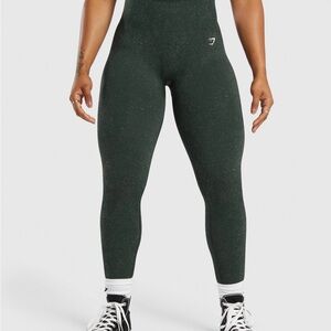 Gymshark Women's Leggings - Forest Green